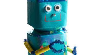 Blå Robot Færdig Skolemælk Robotter Foto Mikkel Bækgaard 3